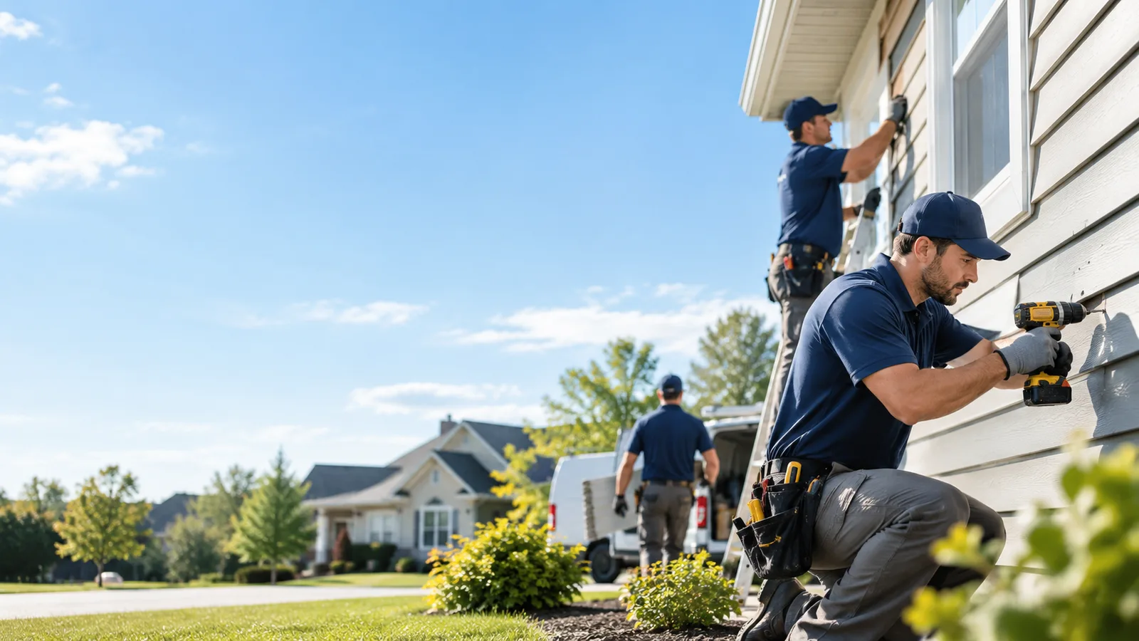 Commercial Siding Repair in Grand View, WI